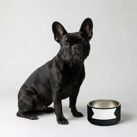 Sierra Leone Green White Blue Pet Bowl