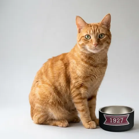 Texas Southern 1927 Maroon & Grey Pet Bowl