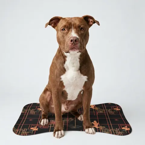 Atlanta Zone 6 Neon Pet Feeding Mats