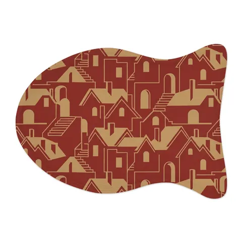 Brooklyn Bed-Stuy Blocks Pet Feeding Mats — other view