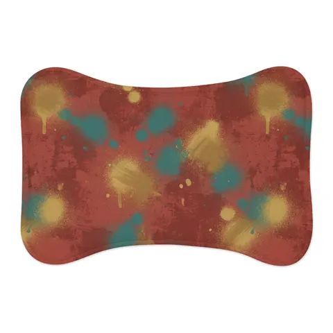 Houston Third Ward Brick Pet Feeding Mats — other view