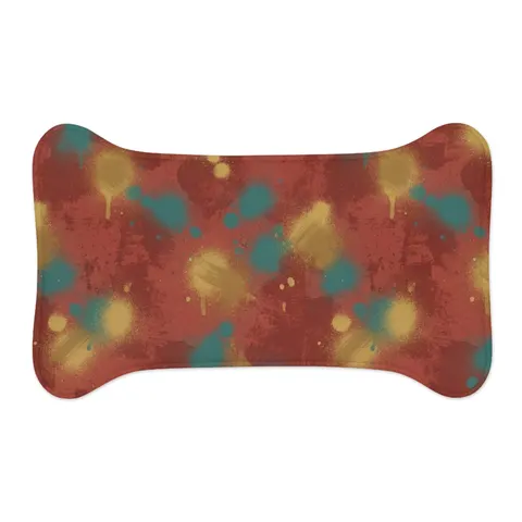 Houston Third Ward Brick Pet Feeding Mats — other view