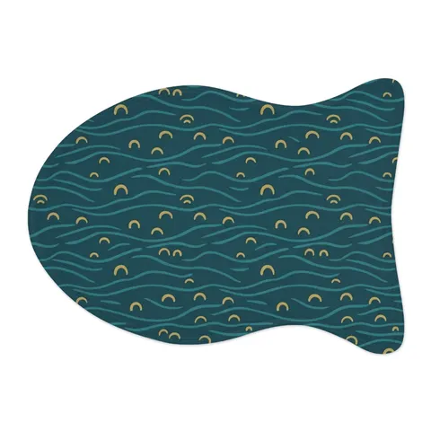 Oakland Lake Merritt Reflections Pet Feeding Mats — other view