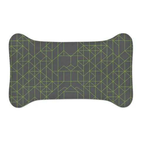 Oakland The Town Grid Pet Feeding Mats — other view