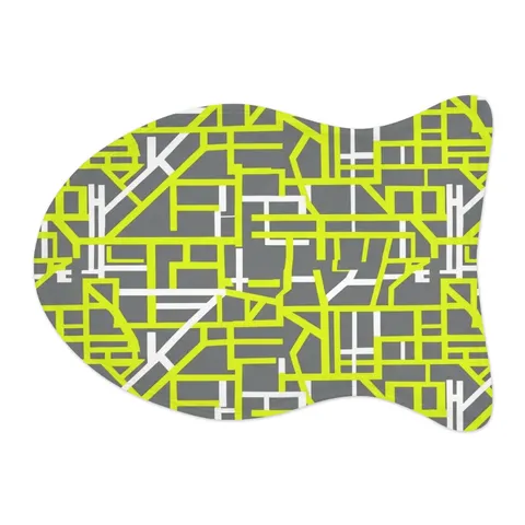 Queens South Jamaica Grid Pet Feeding Mats — other view