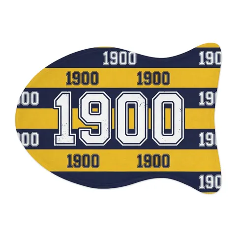 Coppin State 1900 Blue & Yellow Pet Feeding Mats — other view