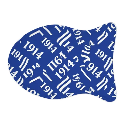 Sigma 1914 Royal Blue & White Pet Feeding Mats — other view