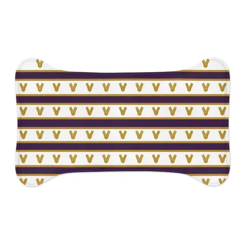 Faith Flag Choir Robes Color Block Pet Feeding Mats — other view