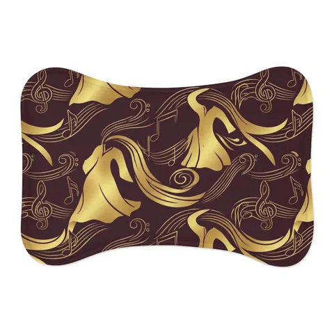 Faith Flag Gospel Choir Robes Pet Feeding Mats — other view