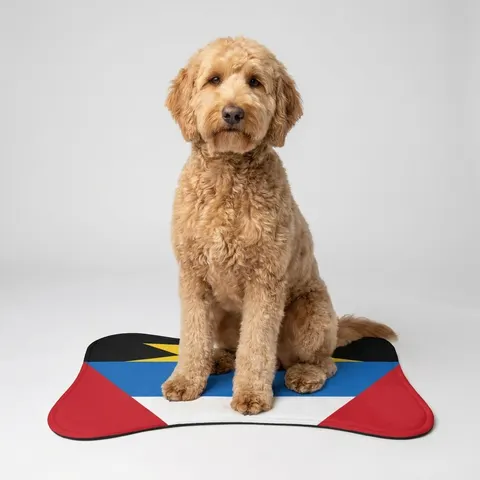 Antigua & Barbuda Rising Sun Pet Feeding Mats
