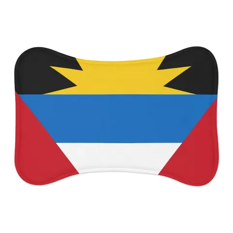 Antigua & Barbuda Rising Sun Pet Feeding Mats — other view