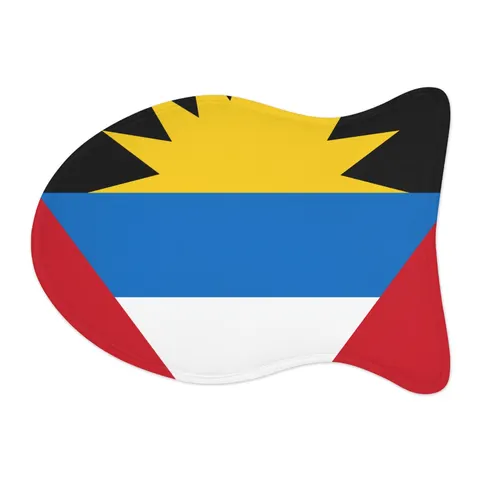Antigua & Barbuda Rising Sun Pet Feeding Mats — other view