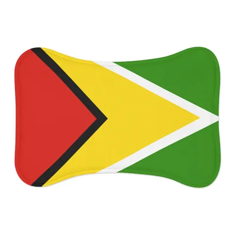 Guyana Arrowhead Design Pet Feeding Mats — other view