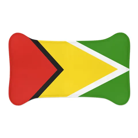 Guyana Arrowhead Design Pet Feeding Mats — other view