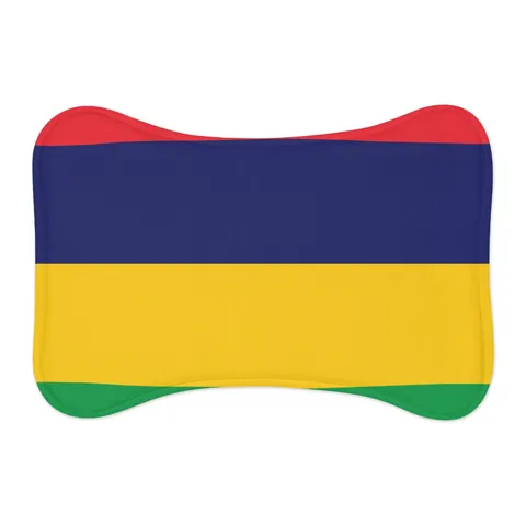 Mauritius Color Bands Pet Feeding Mats — other view