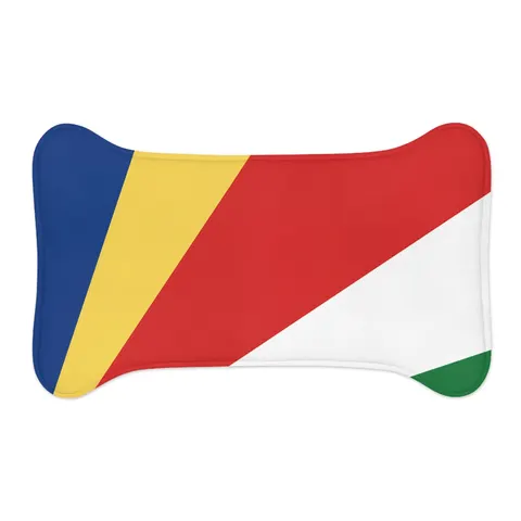 Seychelles Color Fan Pet Feeding Mats — other view