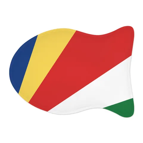 Seychelles Color Fan Pet Feeding Mats — other view