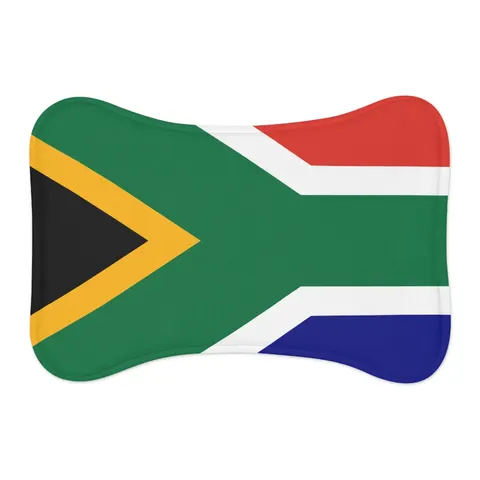 South Africa Rainbow Y Pattern Pet Feeding Mats — other view