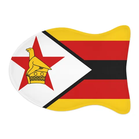 Zimbabwe Stripes & Triangle Pet Feeding Mats — other view