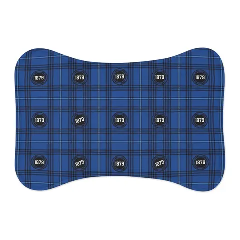 Livingstone 1879 Blue & Black Pet Feeding Mats — other view