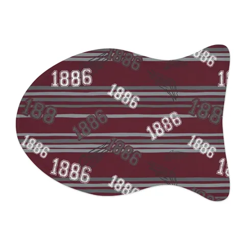 UMES 1886 Maroon & Grey Pet Feeding Mats — other view