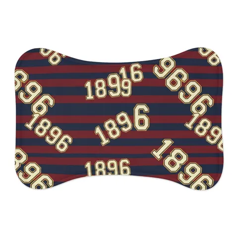 SC State 1896 Garnet & Blue Pet Feeding Mats — other view