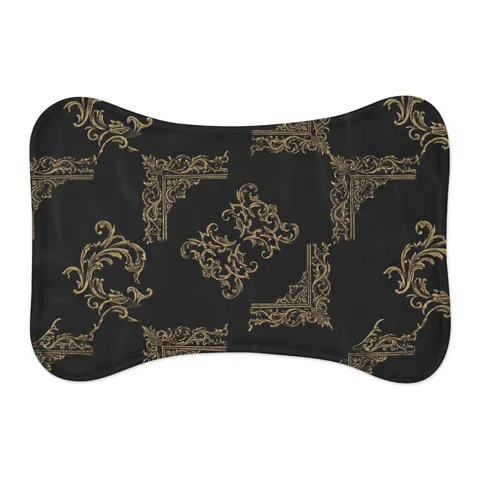 Trap Renaissance Gold Frame Pet Feeding Mats — other view