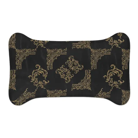 Trap Renaissance Gold Frame Pet Feeding Mats — other view