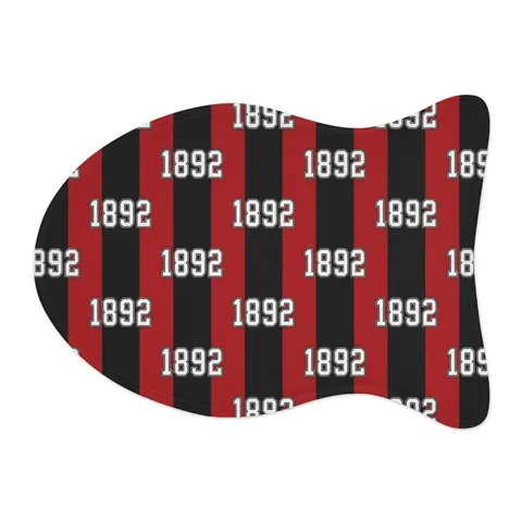 Winston-Salem State 1892 Red & Black Pet Feeding Mats — other view