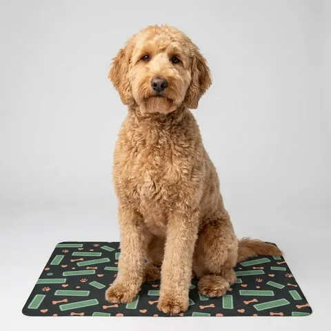Atlanta Peachtree Signs Pet Food Mat (12x18)