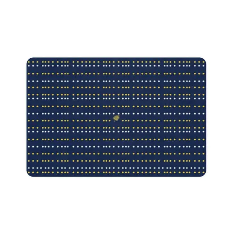 Inglewood Runway Lights Pet Food Mat (12x18) — front view