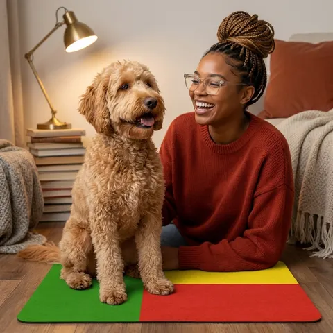 Benin Green Yellow Red Block