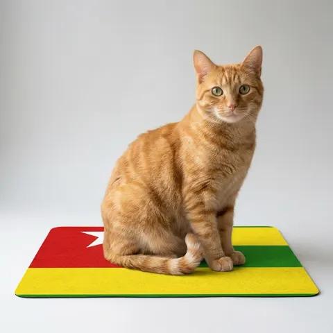 Togo Green Yellow Stripes