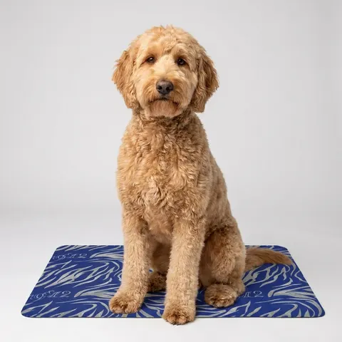 Tennessee State 1912 Royal Pattern Pet Food Mat (12x18)