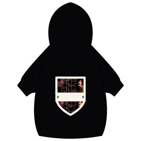 Atlanta Zone 6 Neon Pet Hoodie — back_dtf view