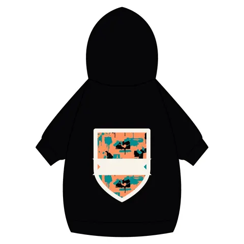 Atlanta Old Fourth Ward Murals Pet Hoodie — back_dtf view