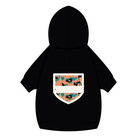 Atlanta Old Fourth Ward Murals Pet Hoodie — back_dtf view