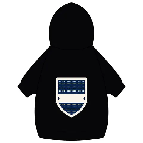 Inglewood Runway Lights Pet Hoodie — back_dtf view