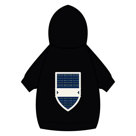 Inglewood Runway Lights Pet Hoodie — back_dtf view