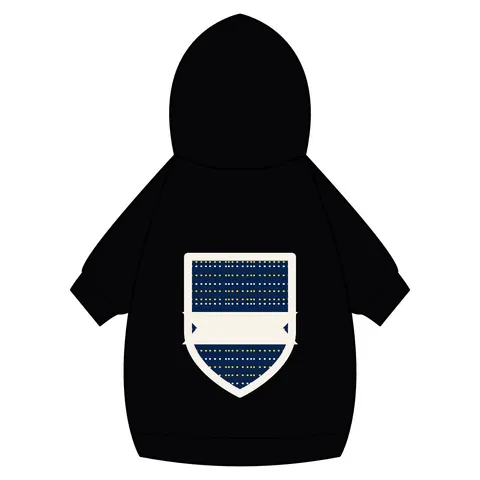 Inglewood Runway Lights Pet Hoodie — back_dtf view