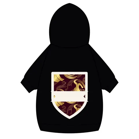 Faith Flag Gospel Choir Robes Pet Hoodie — back_dtf view