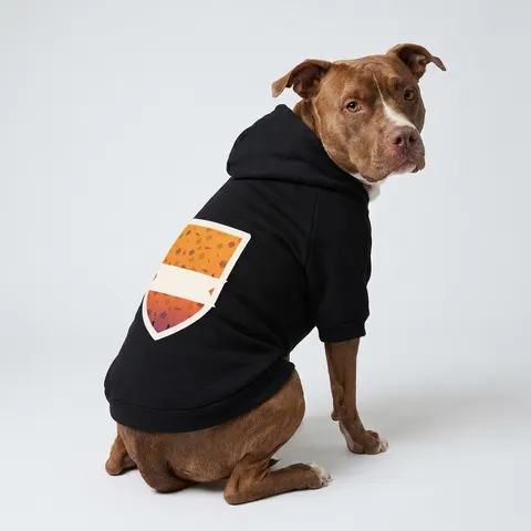Faith Flag Mosque Sunset Silhouette Pet Hoodie
