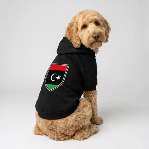 Libya Red Black Green Crescent