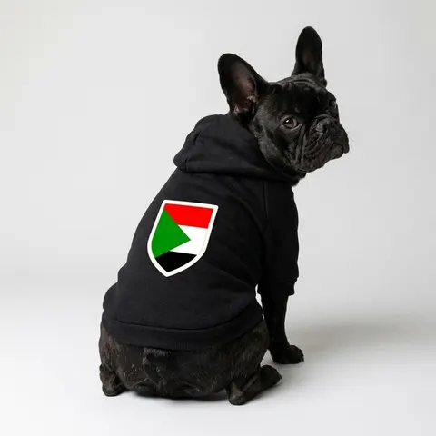 Sudan Red White Black Triangle