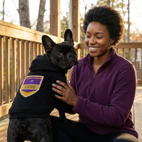 Miles 1898 Purple & Gold