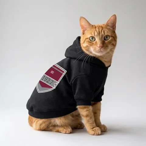 Texas Southern 1927 Maroon & Grey Pet Hoodie