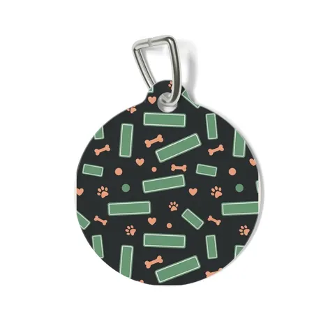 Atlanta Peachtree Signs Pet Tag — front view
