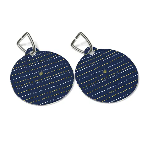 Inglewood Runway Lights Pet Tag — other view