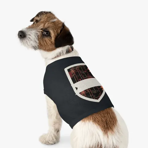 Atlanta Zone 6 Neon Pet Tank Top — other view
