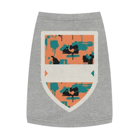 Atlanta Old Fourth Ward Murals Pet Tank Top — front view